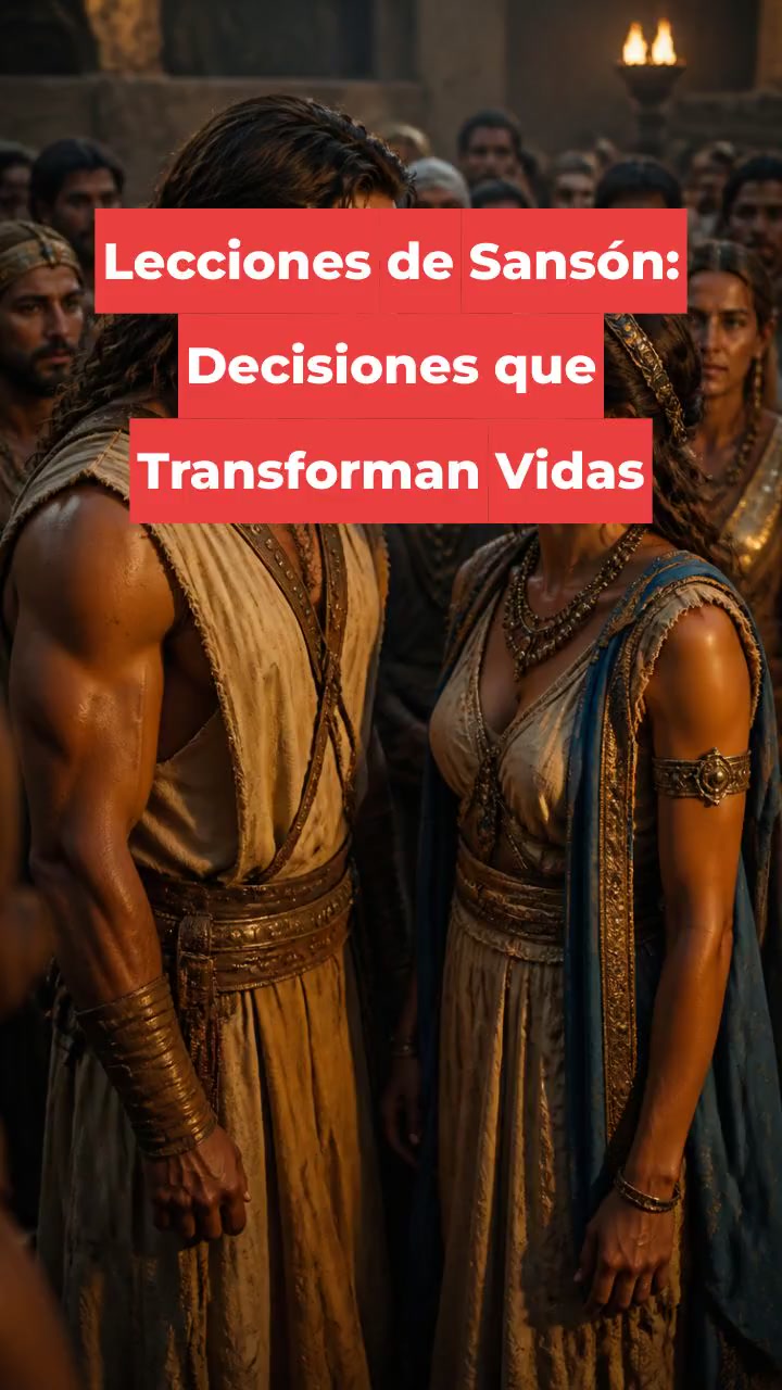Lecciones de Sansón: Decisiones que Transforman Vidas