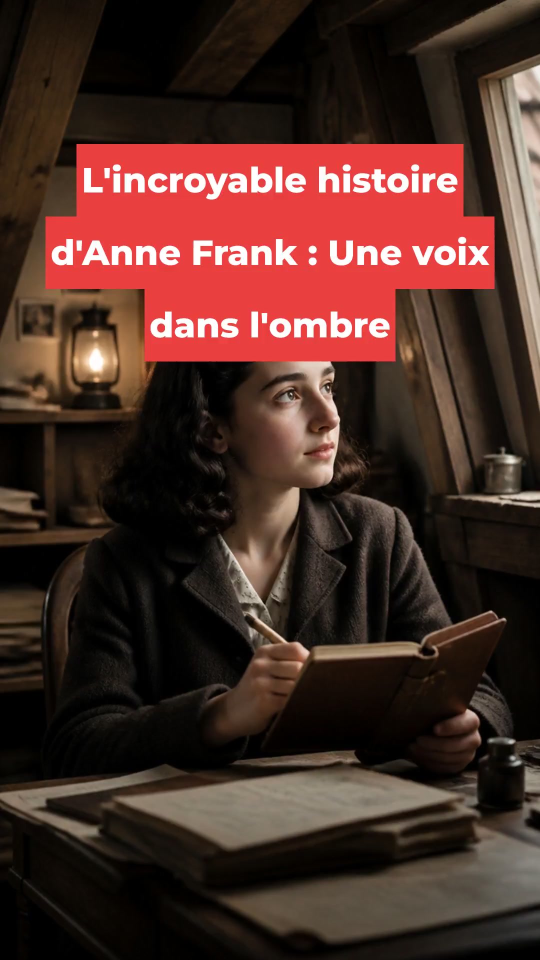 L'incroyable histoire d'Anne Frank : Une voix dans l'ombre