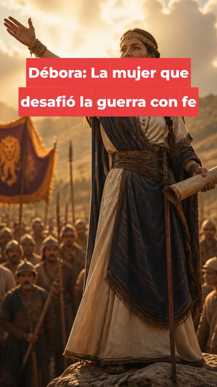 Débora: La mujer que desafió la guerra con fe