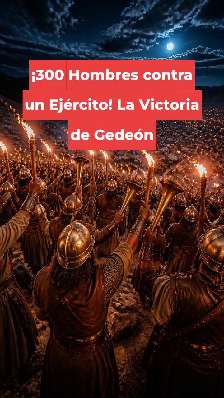 ¡300 Hombres contra un Ejército! La Victoria de Gedeón