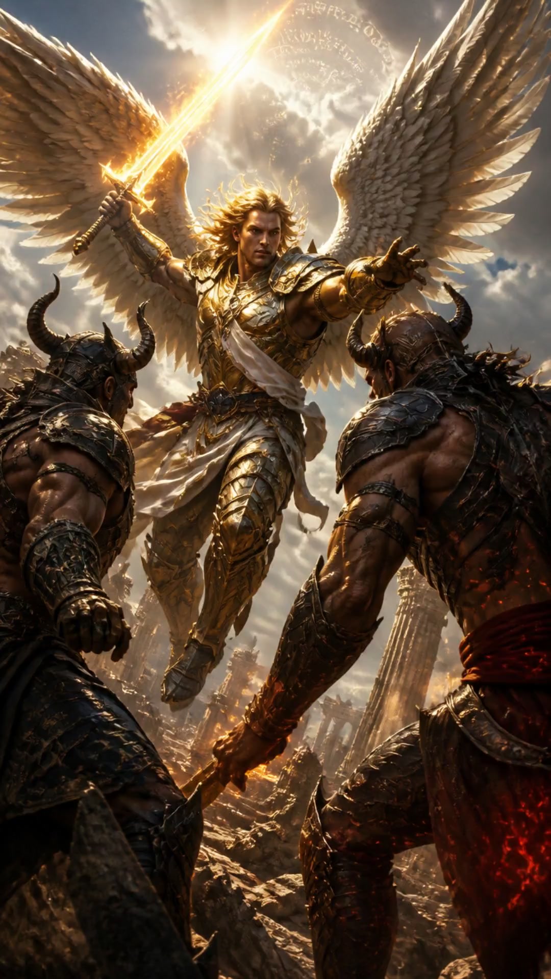 The Epic Battle of Archangels and Demons Revealed!