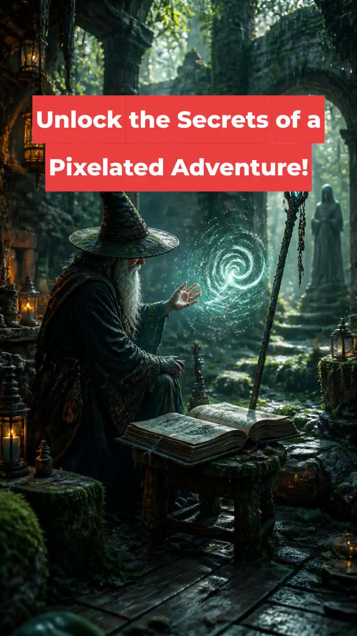 Unlock the Secrets of a Pixelated Adventure!