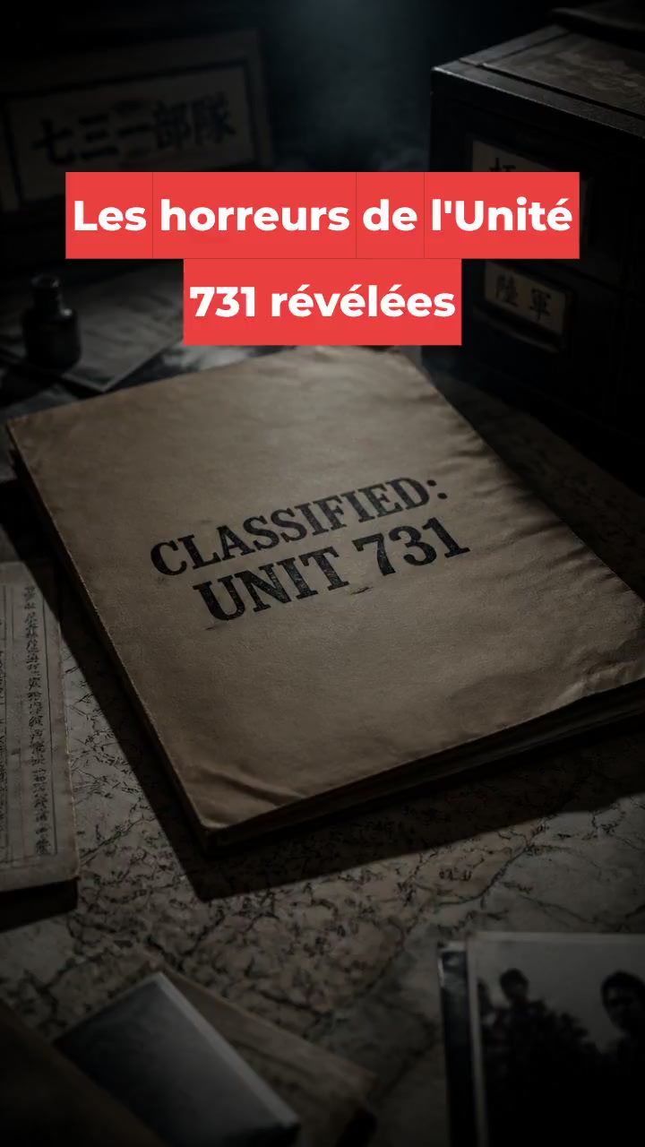 Les horreurs de l'Unité 731 révélées