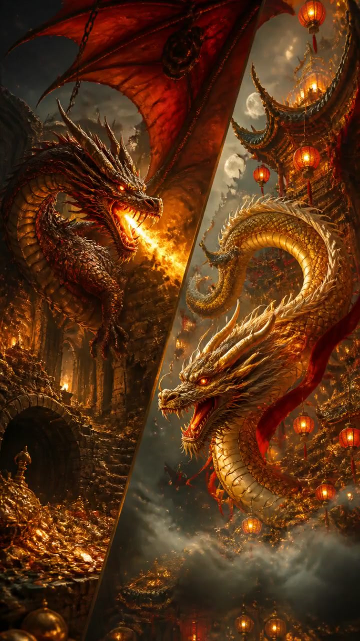 Les Dragons: Légendes Contraires à Travers le Monde!