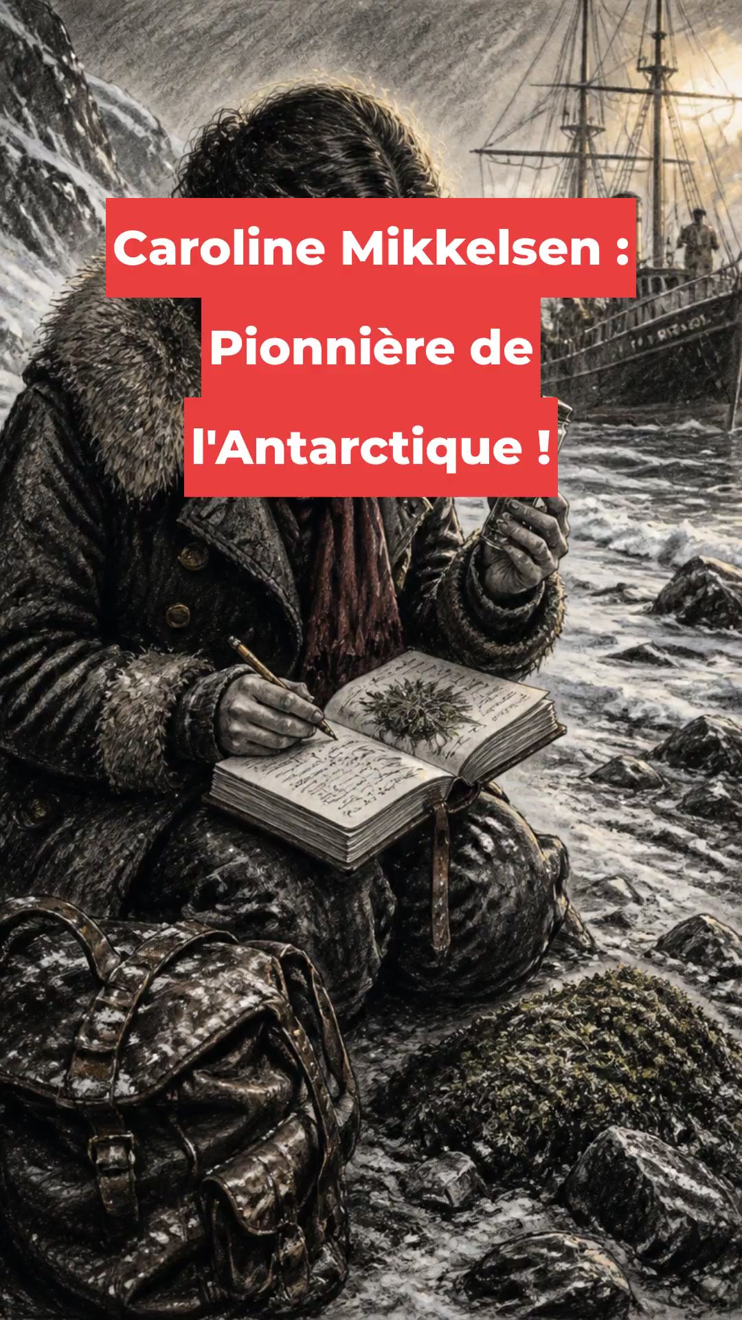 Caroline Mikkelsen : Pionnière de l'Antarctique !