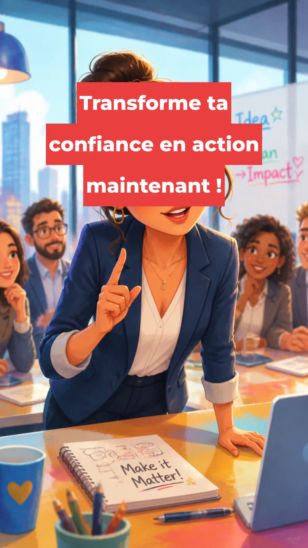 Transforme ta confiance en action maintenant !