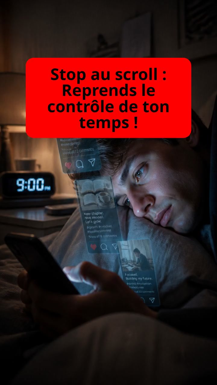 Stop au scroll : Reprends le contrôle de ton temps !