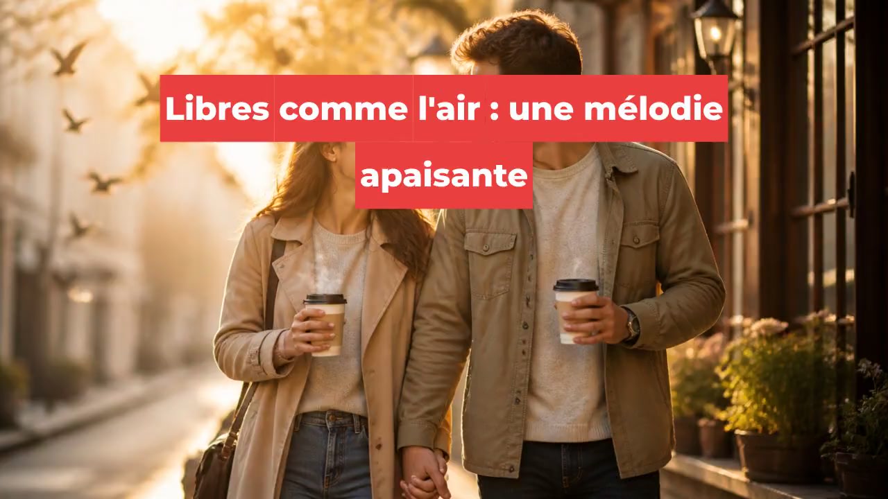 Libres comme l'air : une mélodie apaisante
