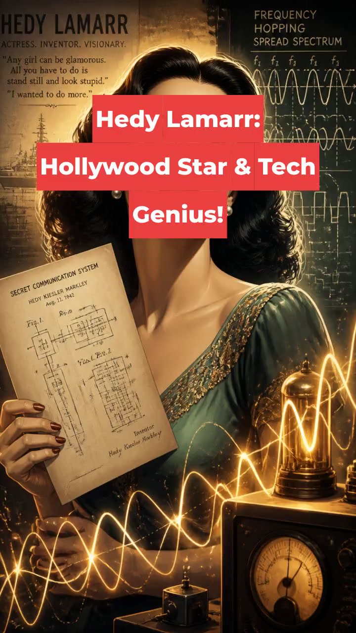Hedy Lamarr: Hollywood Star & Tech Genius!