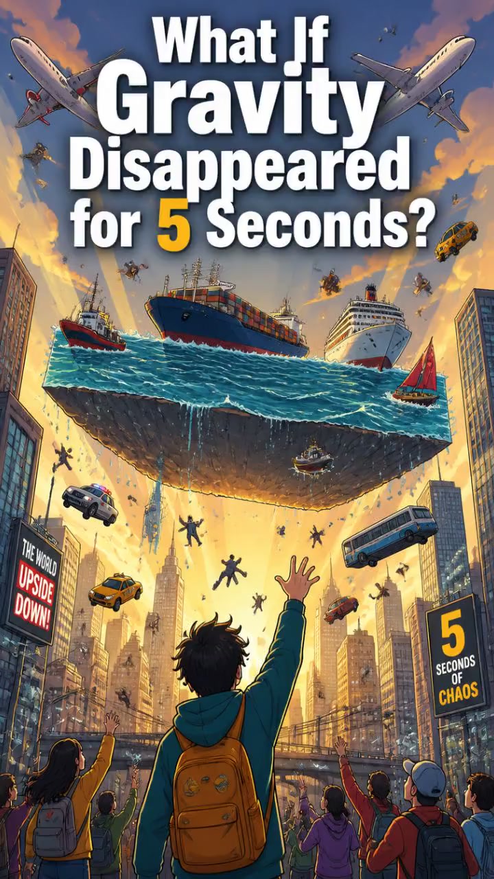 What If Gravity Disappeared for 5 Seconds?