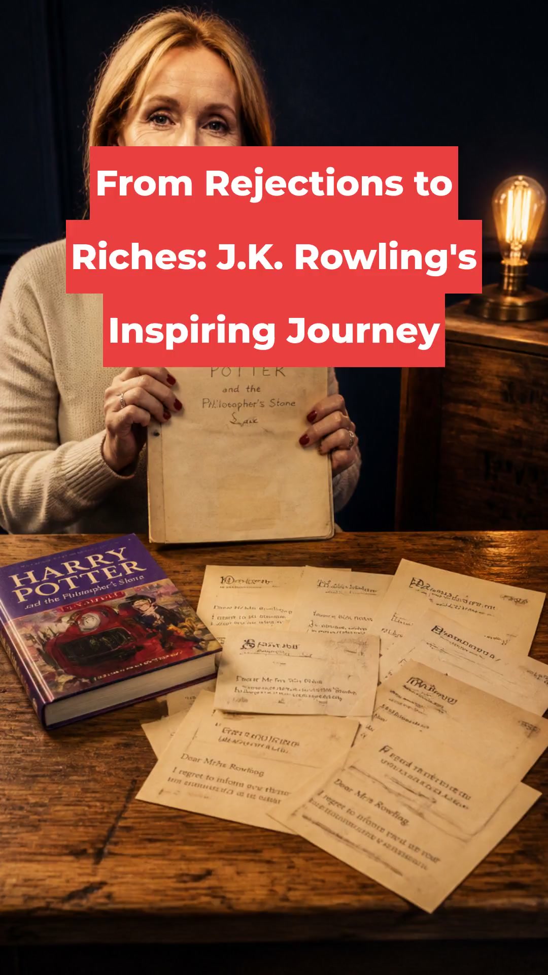 From Rejections to Riches: J.K. Rowling's Inspiring Journey