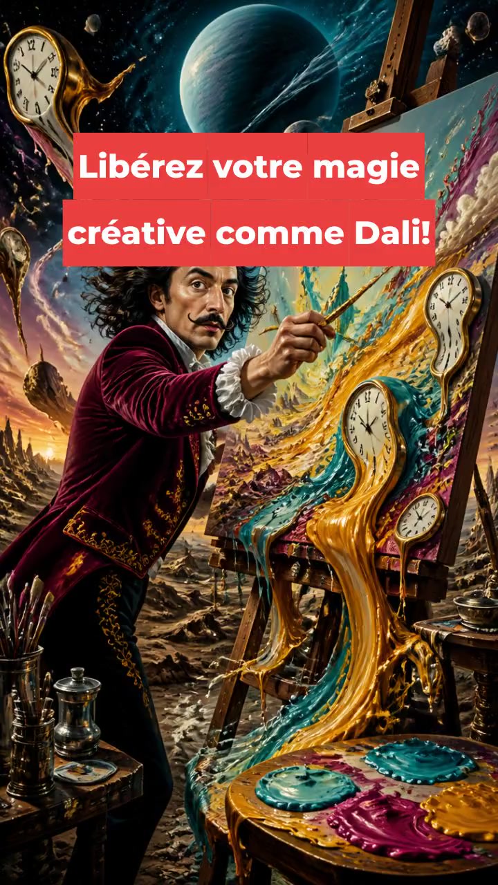 Libérez votre magie créative comme Dali!