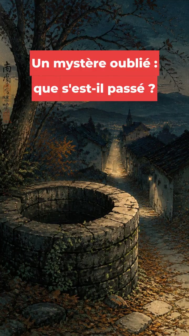 Un mystère oublié : que s'est-il passé ?