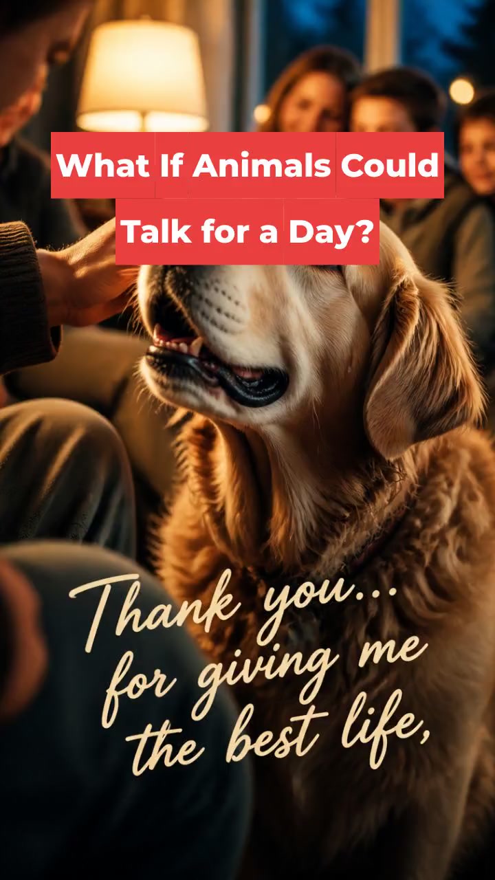 What If Animals Could Talk for a Day?
