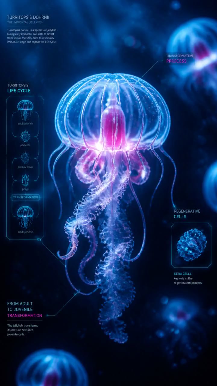 Meet the Immortal Jellyfish: Nature's Death-Defying Marvel!