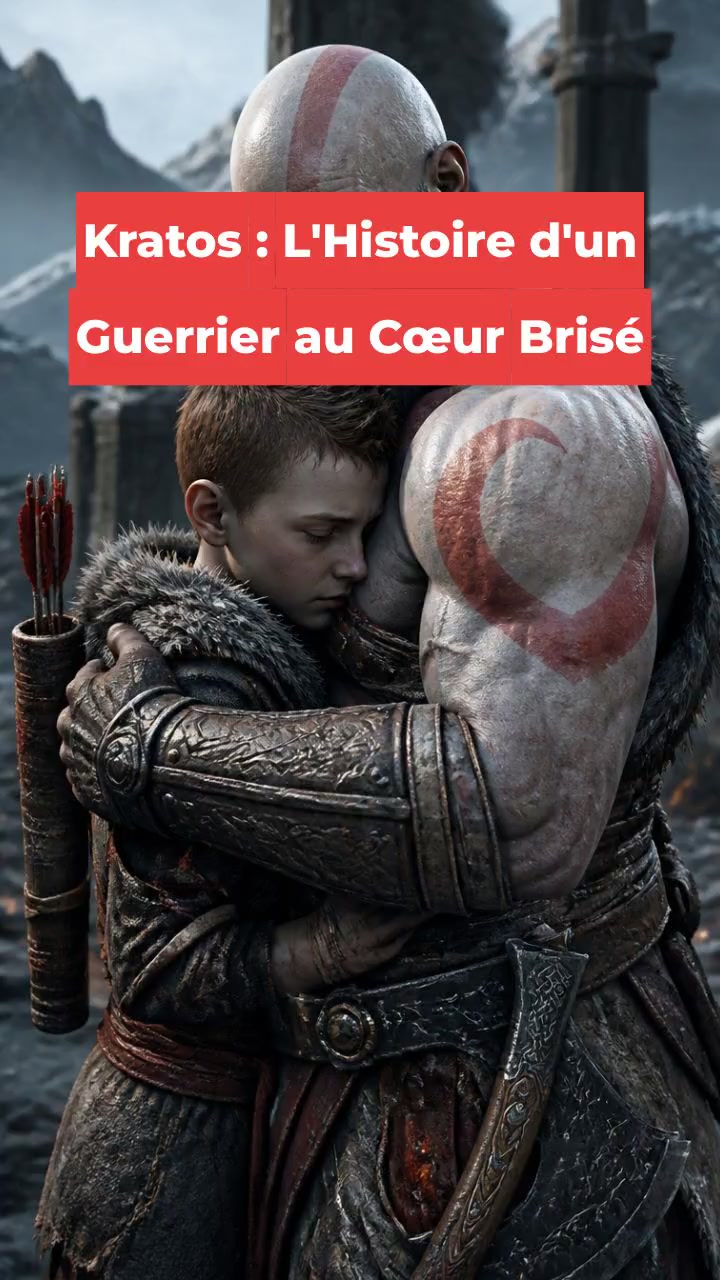 Kratos : L'Histoire d'un Guerrier au Cœur Brisé