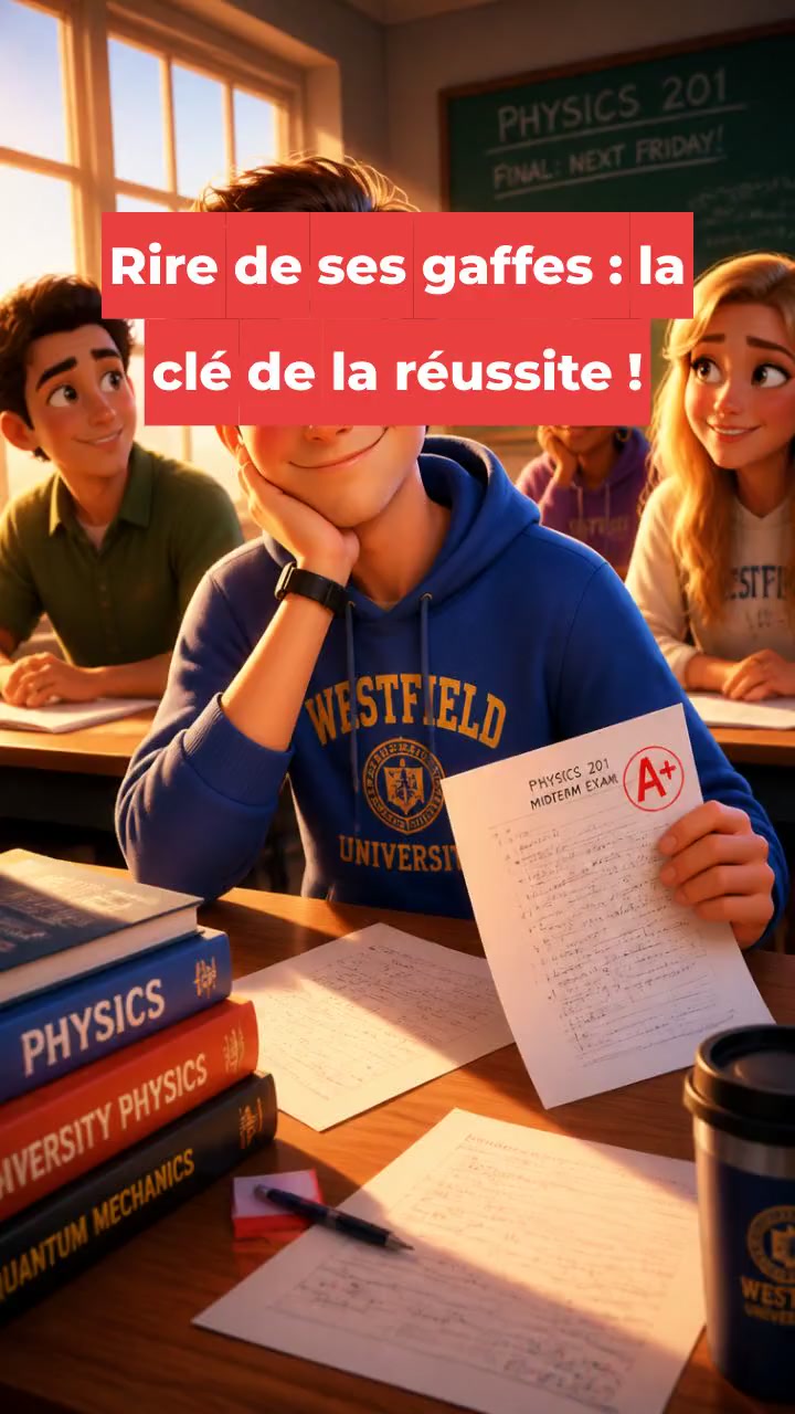 Rire de ses gaffes : la clé de la réussite !