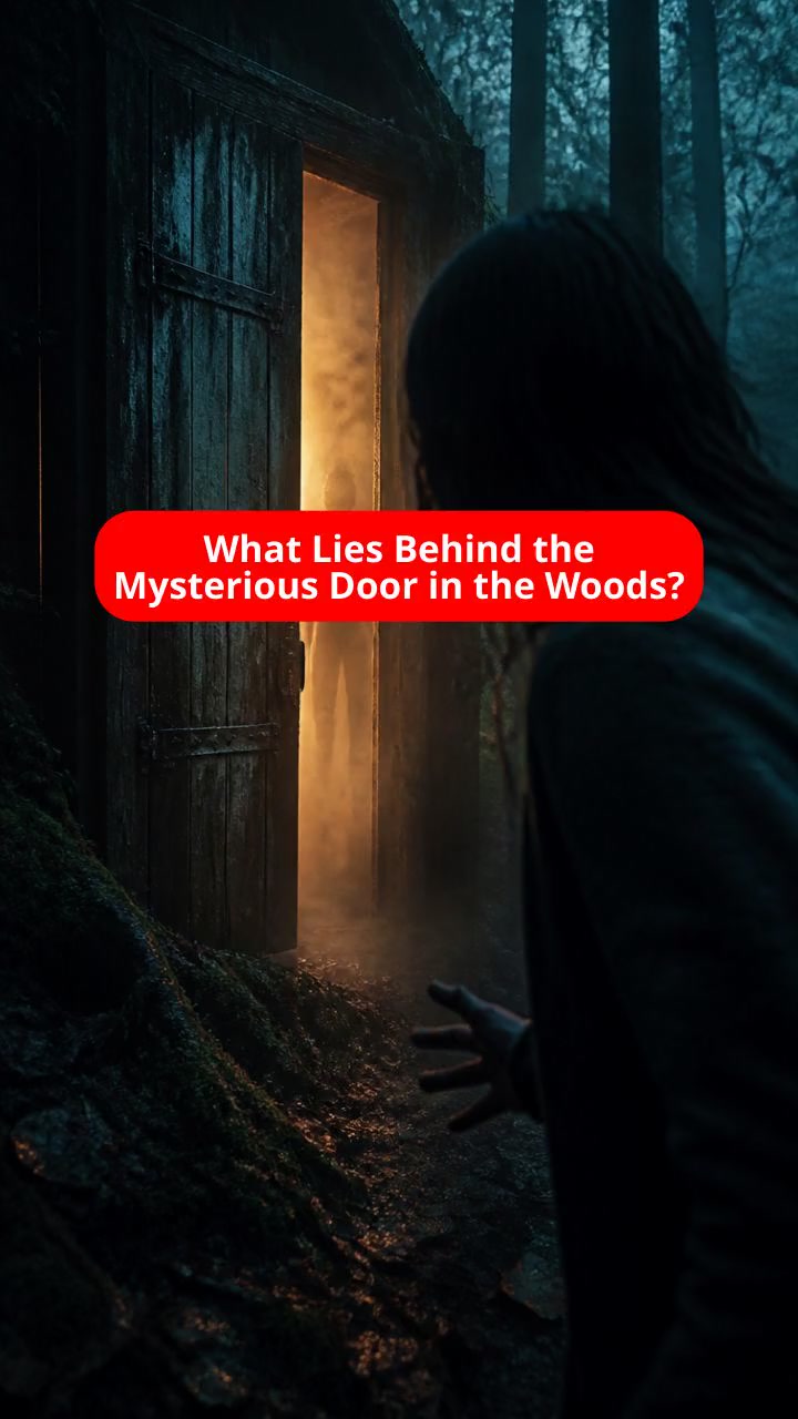 What Lies Behind the Mysterious Door in the Woods?