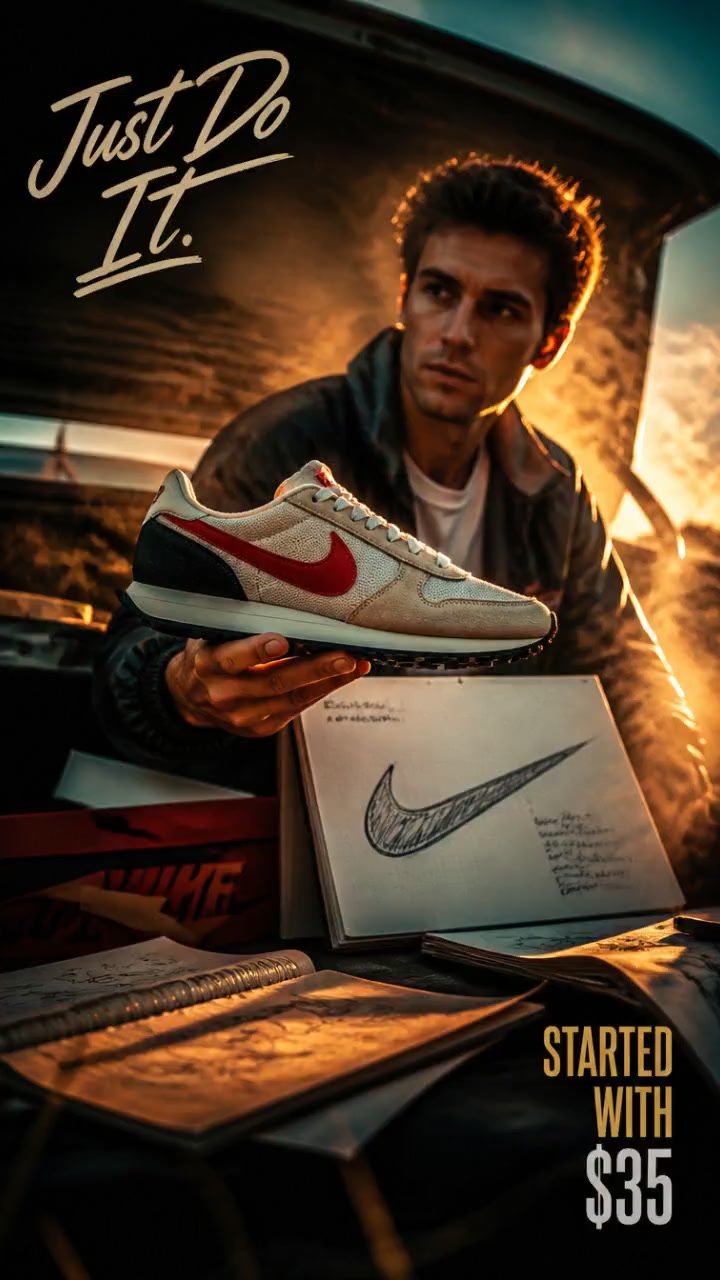 Nike : L'incroyable histoire de 35 dollars à la légende mondiale