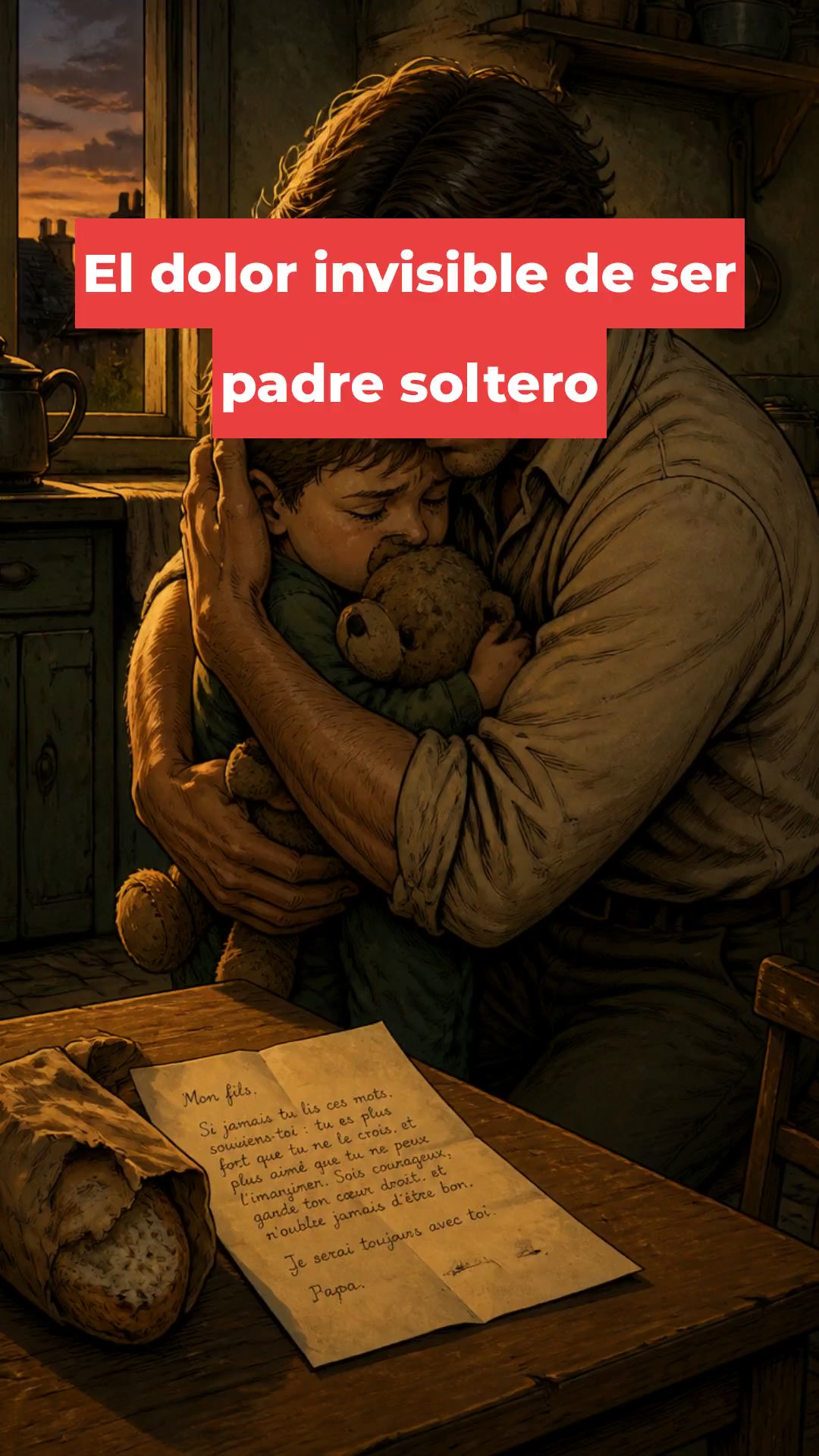 El dolor invisible de ser padre soltero