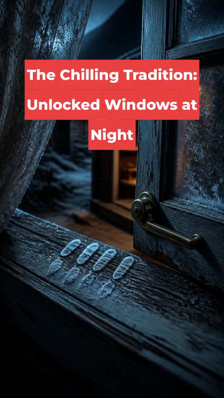 The Chilling Tradition: Unlocked Windows at Night