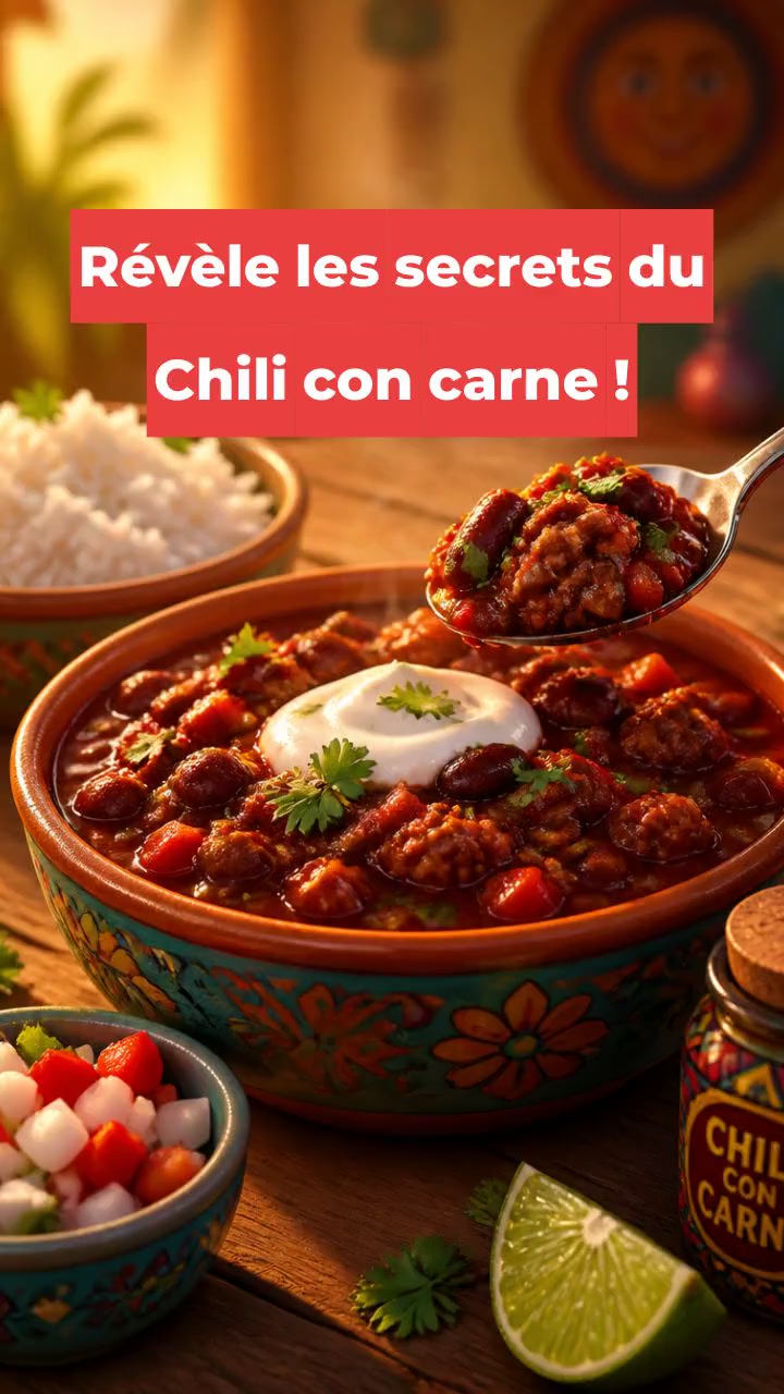 Révèle les secrets du Chili con carne !