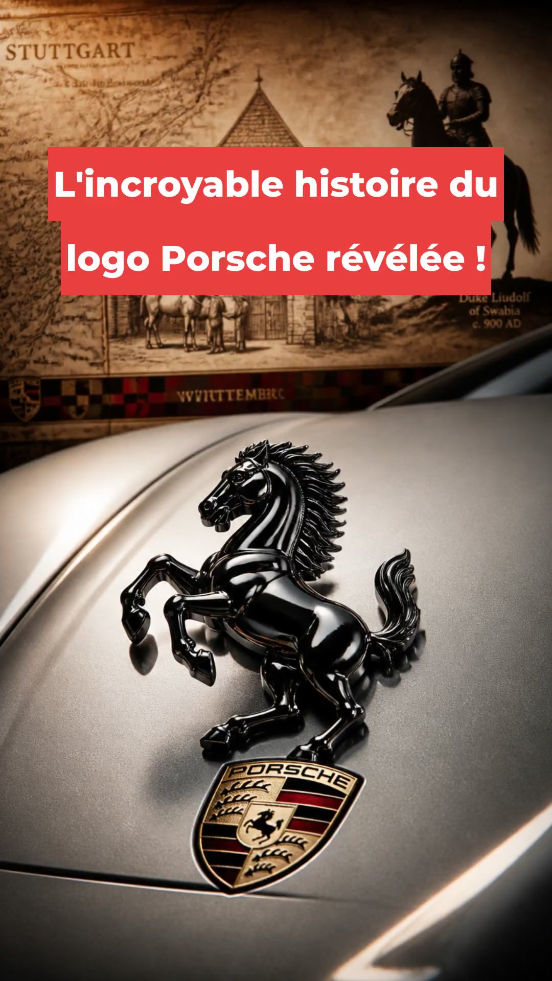 L'incroyable histoire du logo Porsche révélée !