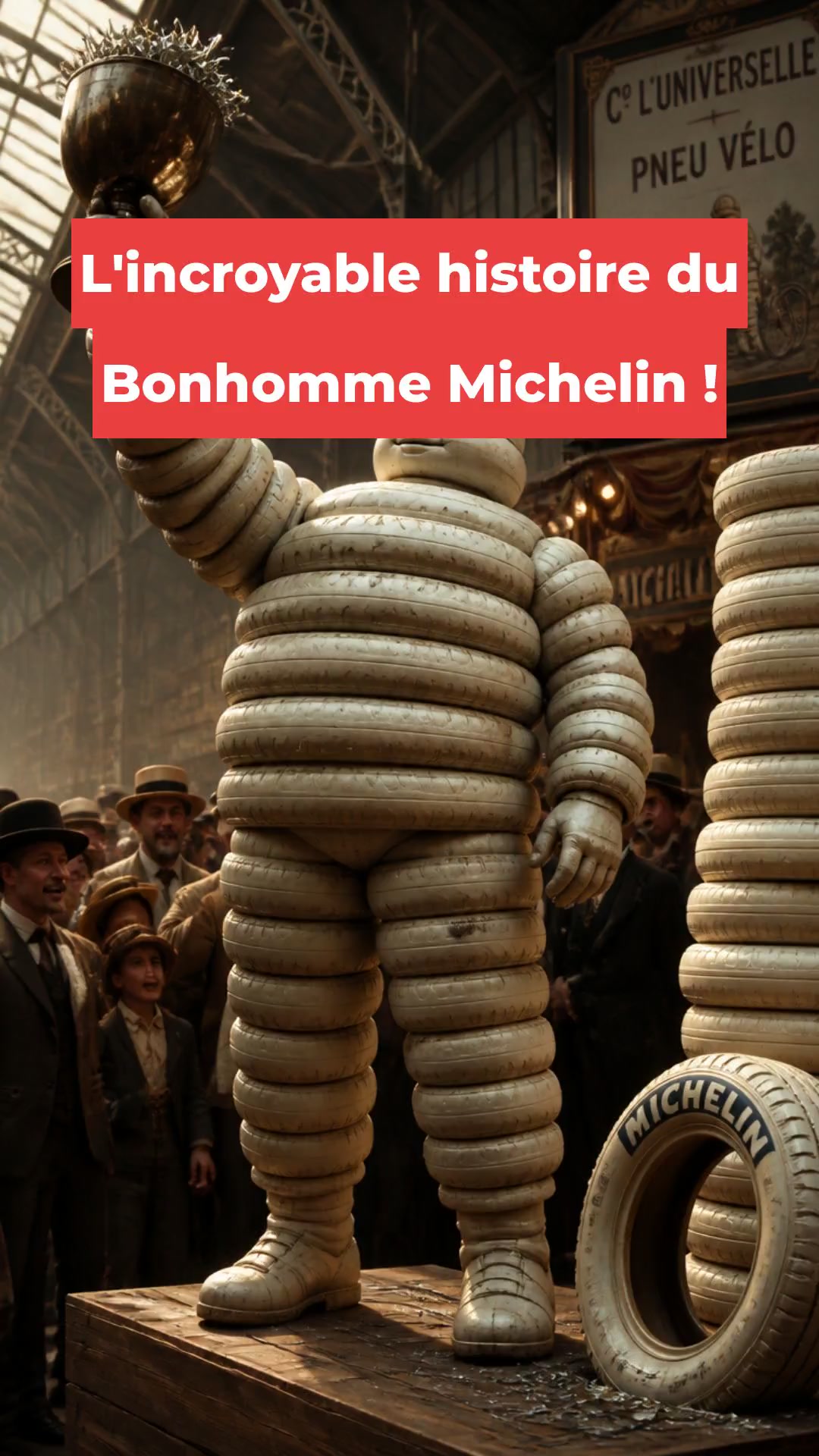 L'incroyable histoire du Bonhomme Michelin !