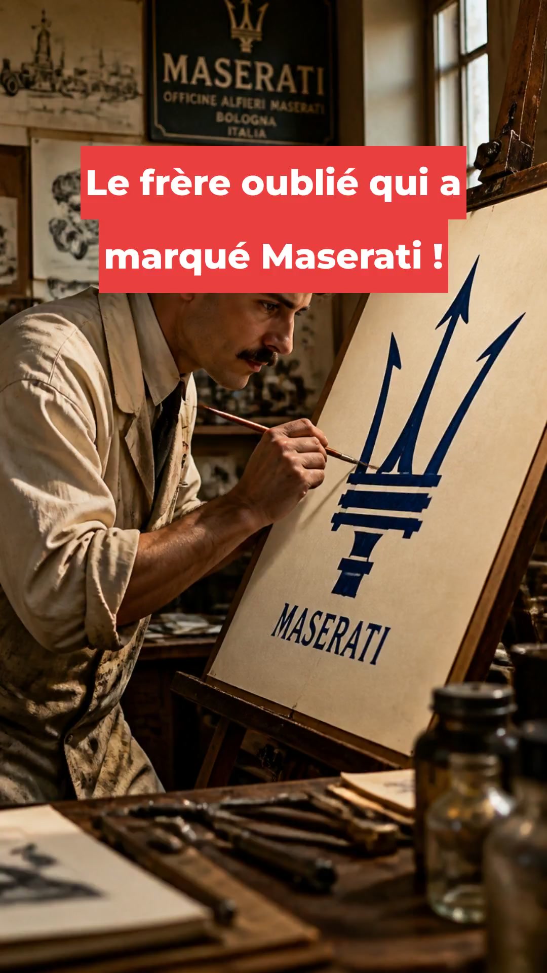 Le frère oublié qui a marqué Maserati !