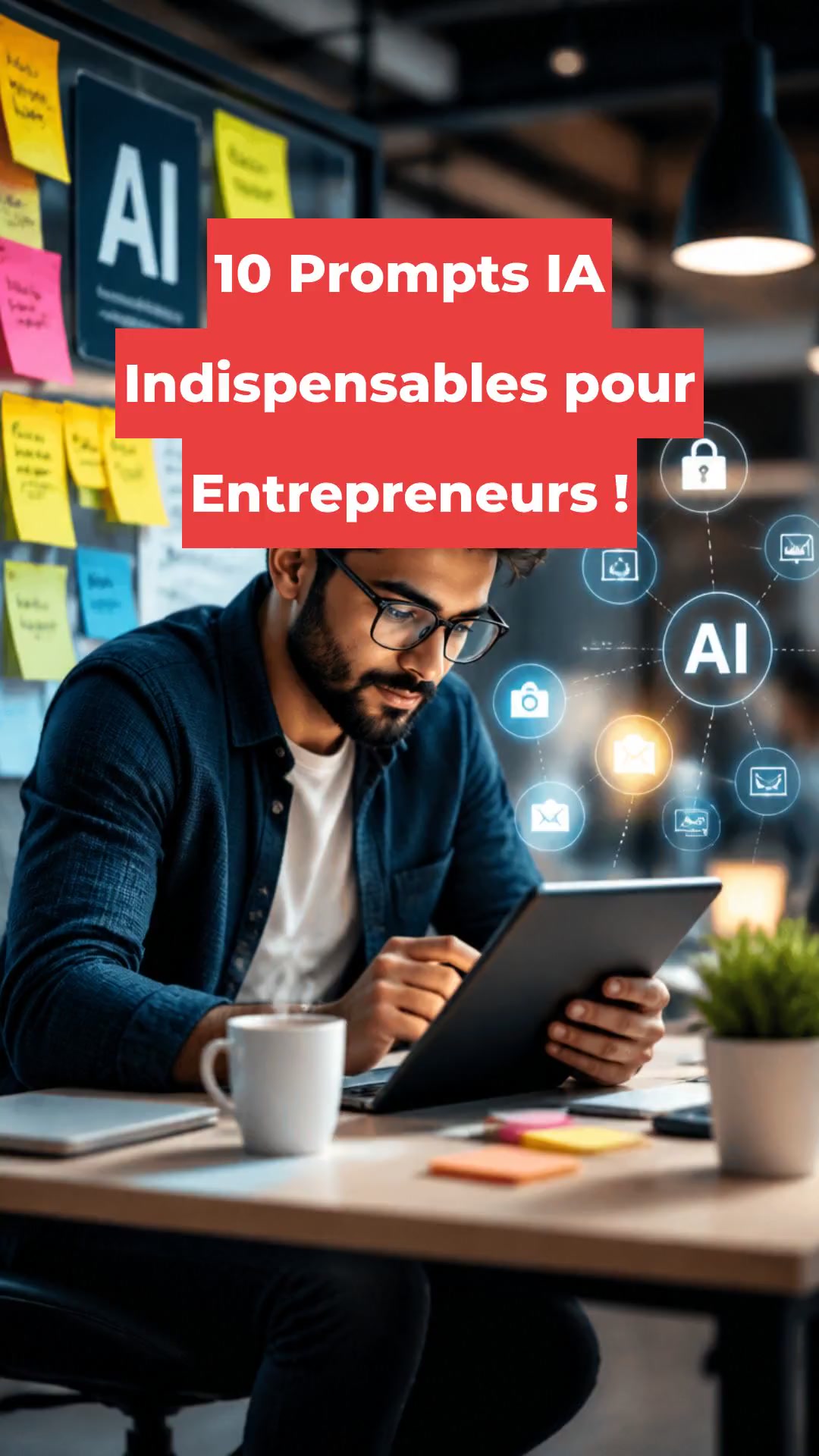10 Prompts IA Indispensables pour Entrepreneurs !