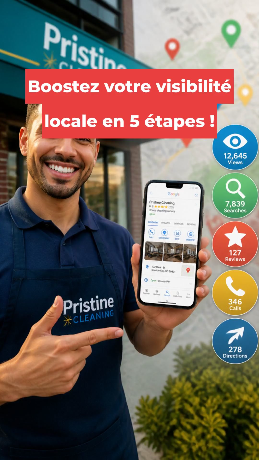 Boostez votre visibilité locale en 5 étapes !
