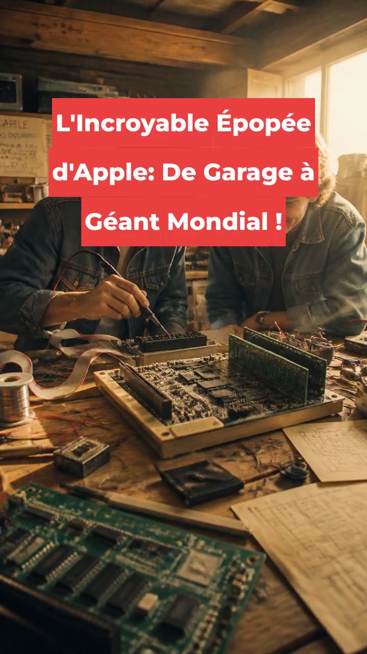 L'Incroyable Épopée d'Apple: De Garage à Géant Mondial !