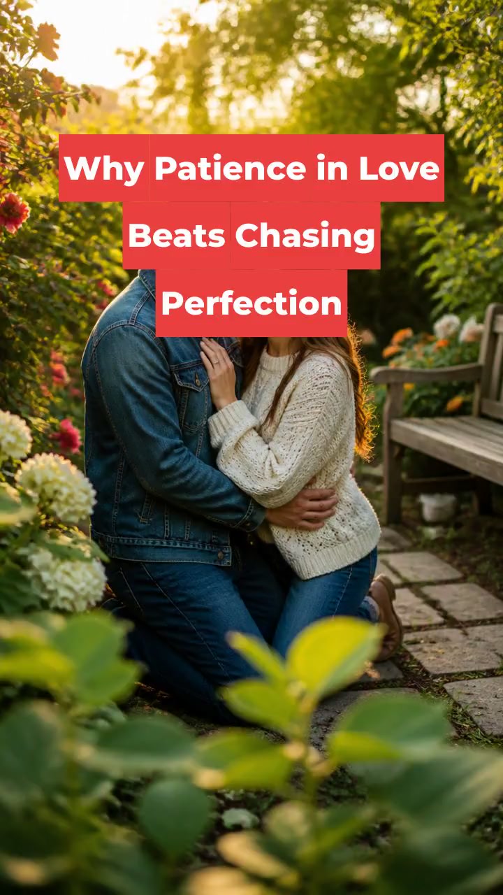 Why Patience in Love Beats Chasing Perfection