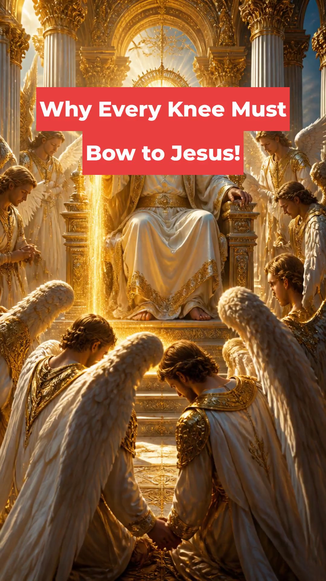 Why Every Knee Must Bow to Jesus!