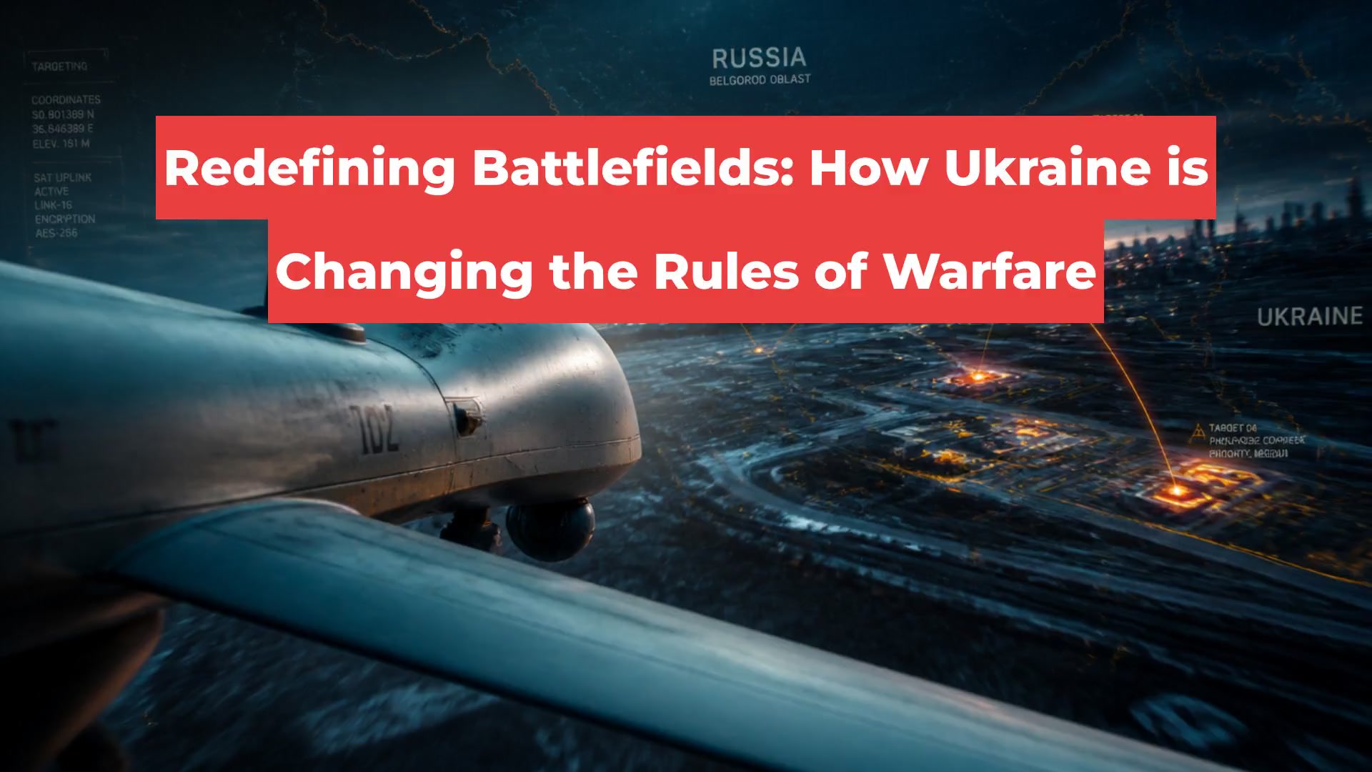Redefining Battlefields: How Ukraine is Changing the Rules of Warfare