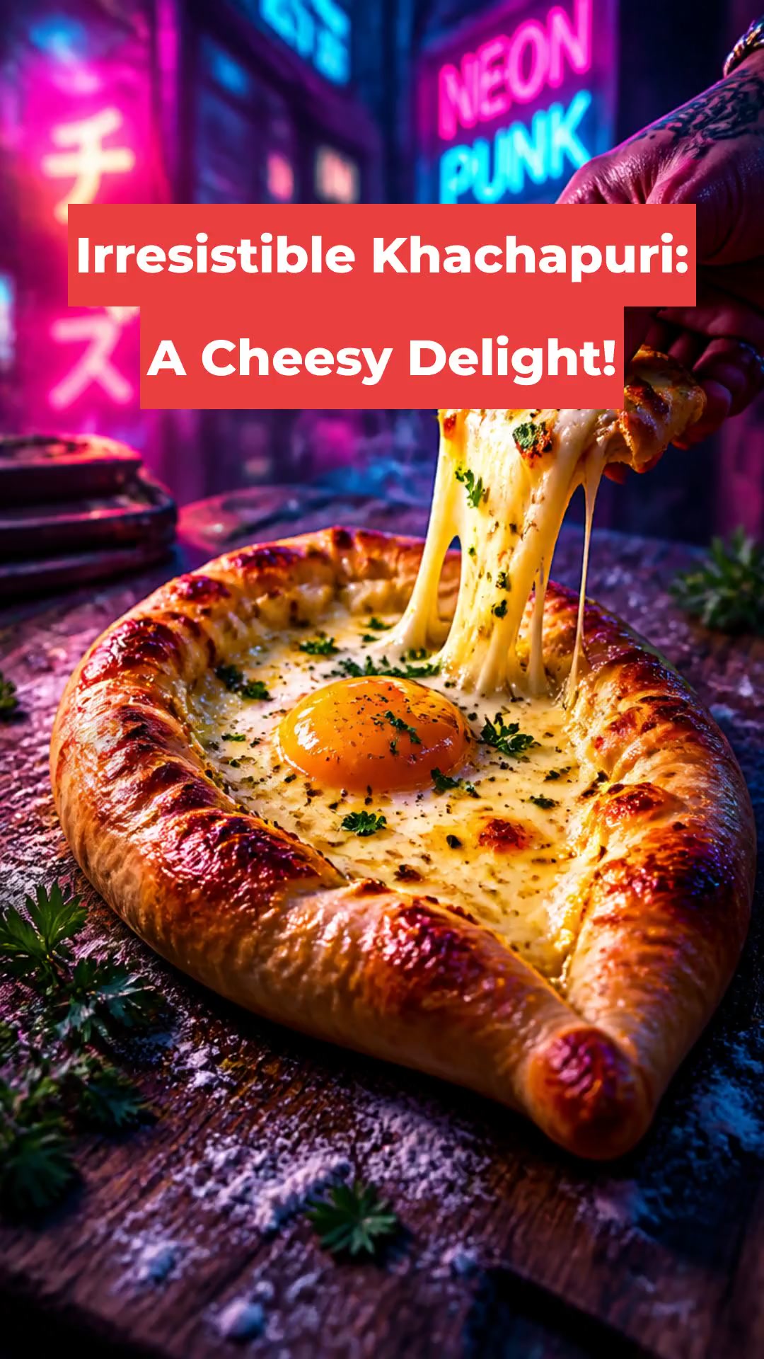 Irresistible Khachapuri: A Cheesy Delight!