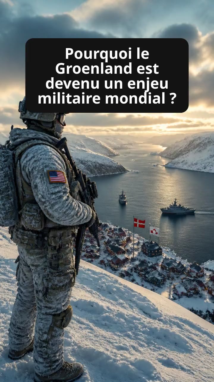 Pourquoi le Groenland est devenu un enjeu militaire mondial ?