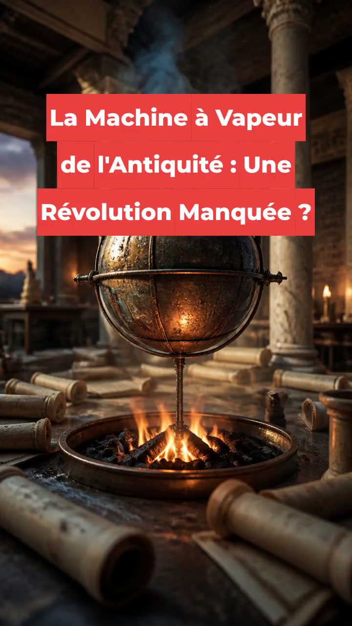 La Machine à Vapeur de l'Antiquité : Une Révolution Manquée ?