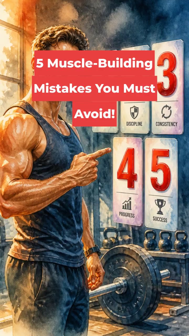 5 Muscle-Building Mistakes You Must Avoid!