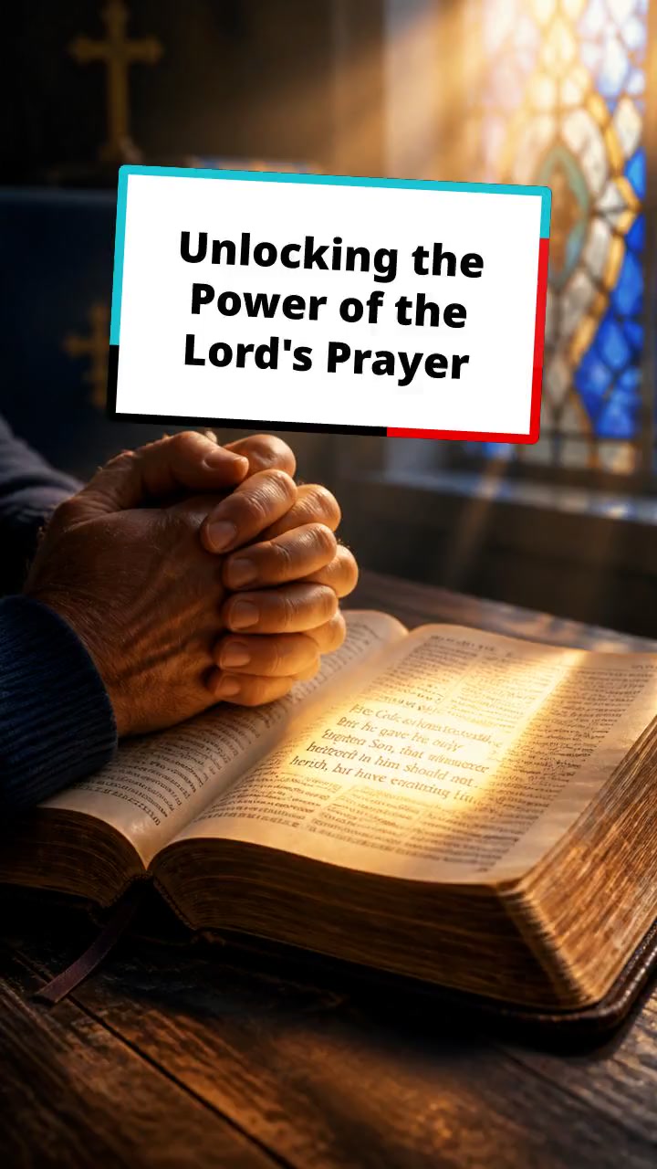 The Lord\'s prayer taught by Jesus