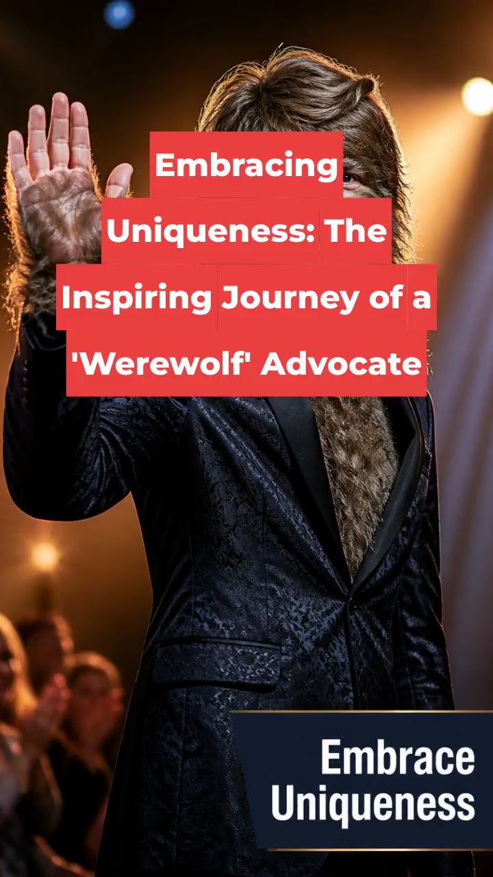 Embracing Uniqueness: The Inspiring Journey of a 'Werewolf' Advocate