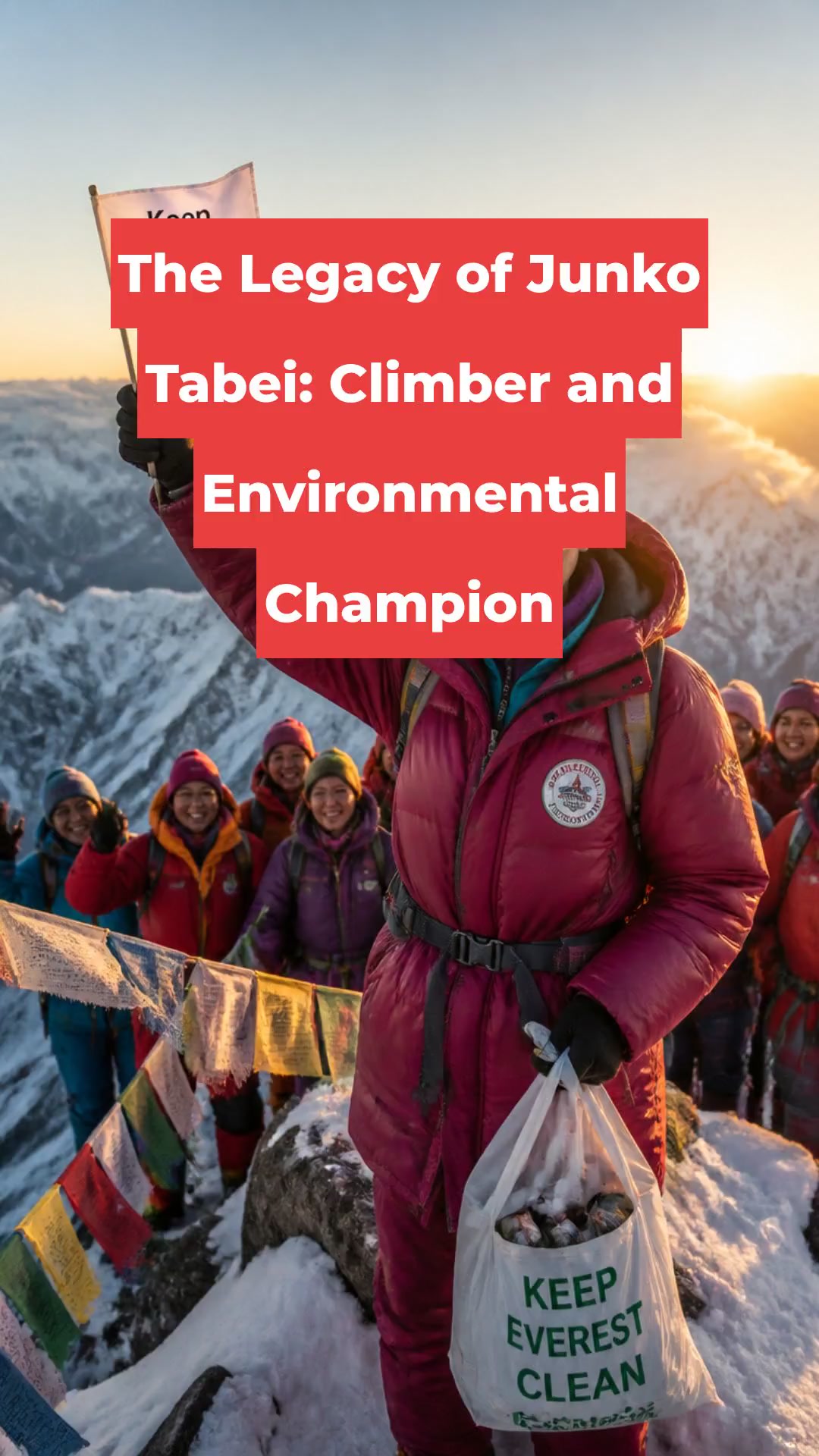 The Legacy of Junko Tabei: Climber and Environmental Champion