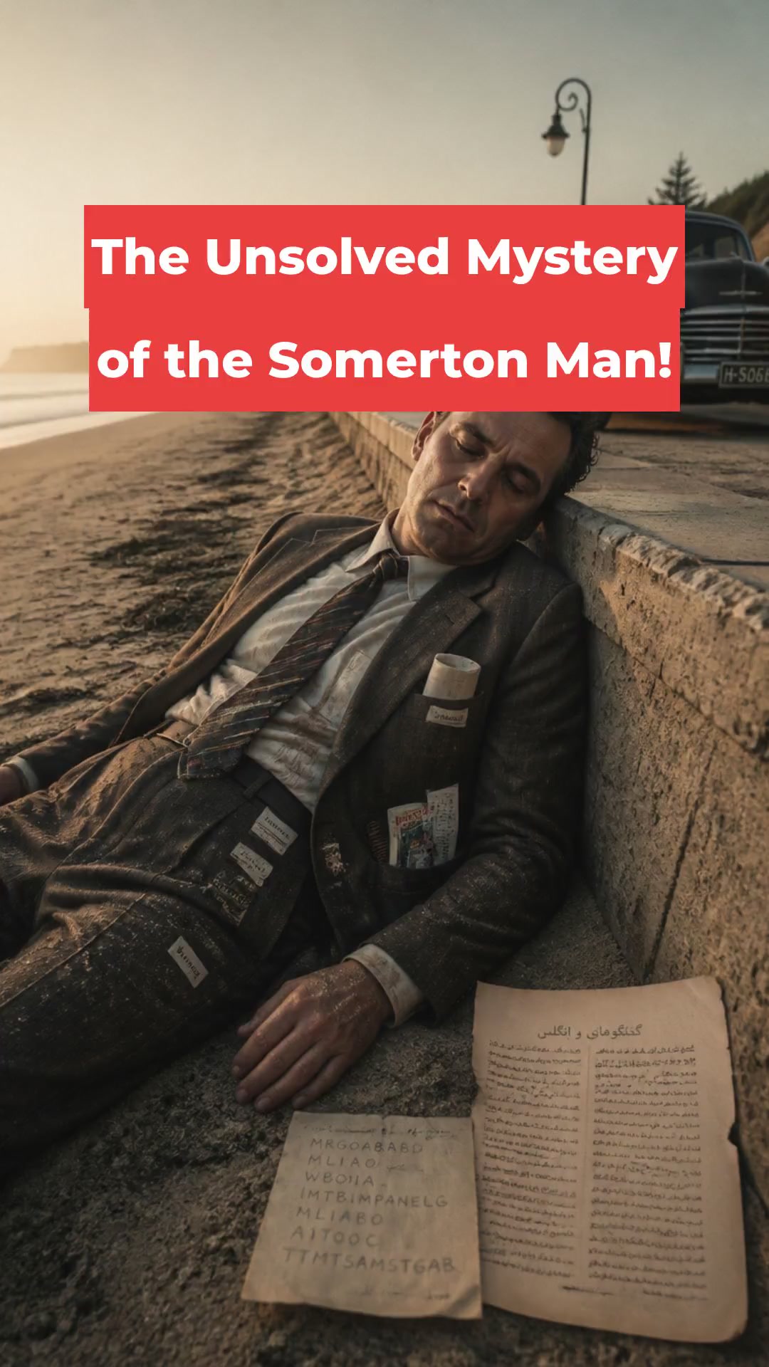 The Unsolved Mystery of the Somerton Man!