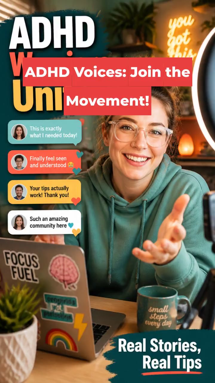 ADHD Voices: Join the Movement!