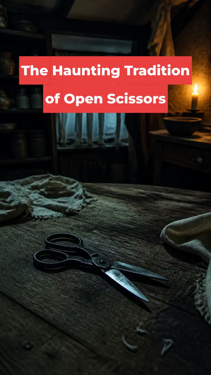 The Haunting Tradition of Open Scissors
