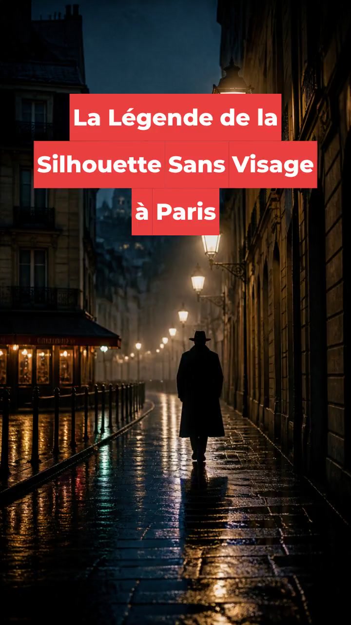La Légende de la Silhouette Sans Visage à Paris