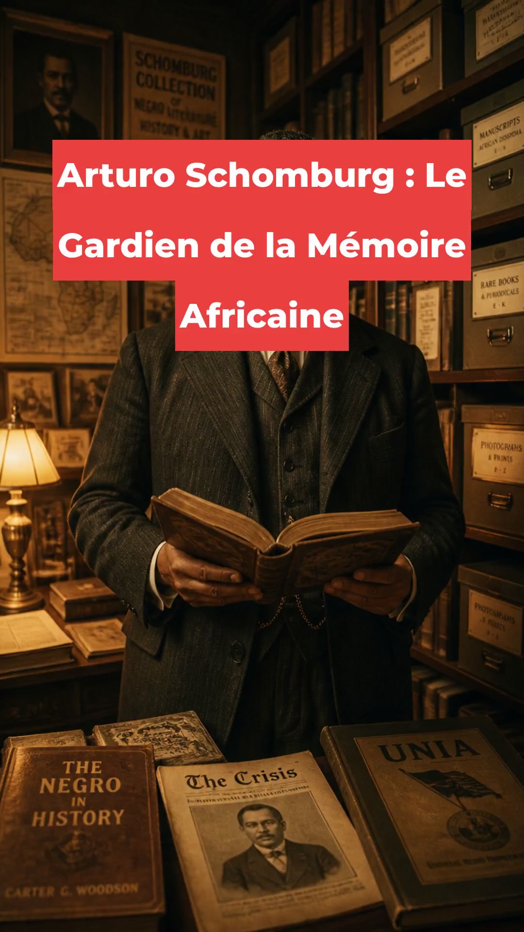 Arturo Schomburg : Le Gardien de la Mémoire Africaine