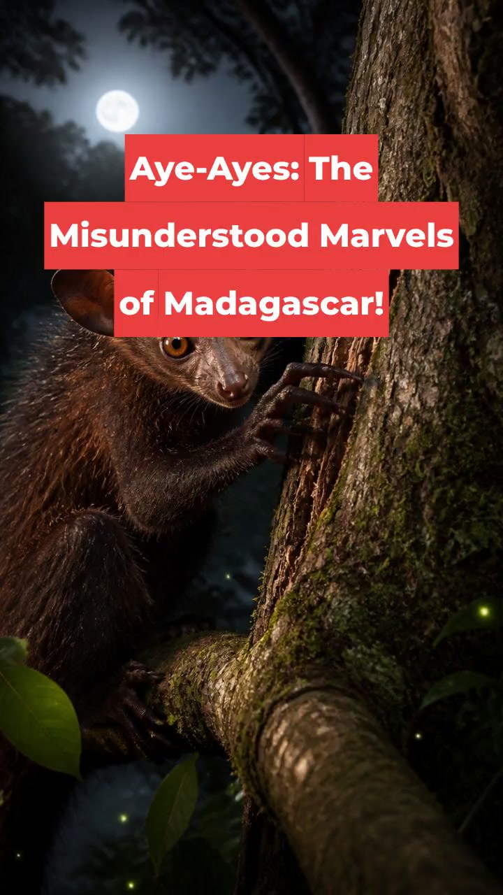 Aye-Ayes: The Misunderstood Marvels of Madagascar!
