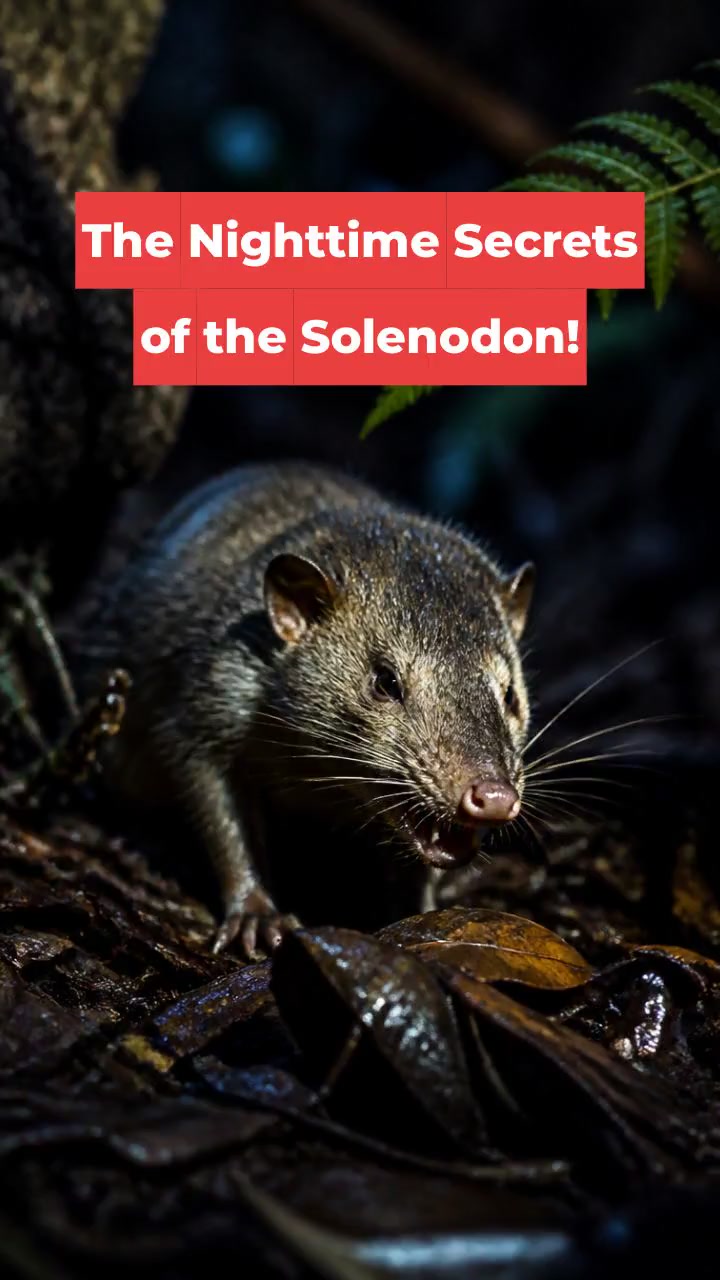 The Nighttime Secrets of the Solenodon!