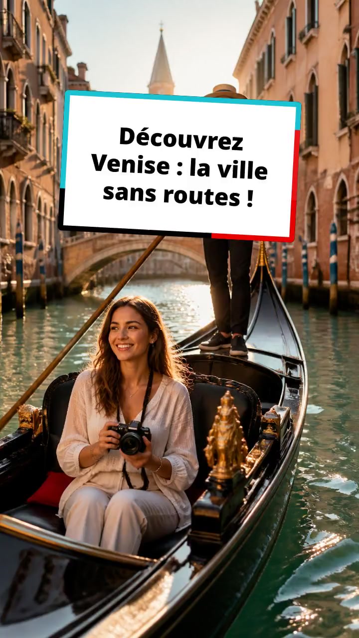 Découvrez Venise : la ville sans routes !